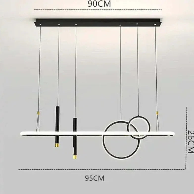 Lampadario sala da pranzo moderno LED a soffitto