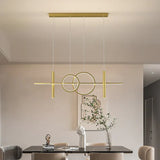 Circular Lines Dining Room LED Pendant Light