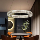 Fence Type Crystal Dining Room Pendant Light