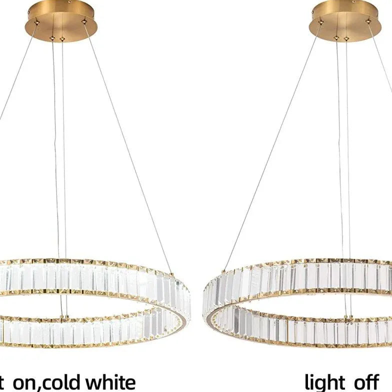 Fence Type Crystal Dining Room Pendant Light