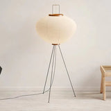 Paper White Lantern Modern Floor Lamp