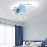 Ventilatori Soffitto Con Luce Camera Blu