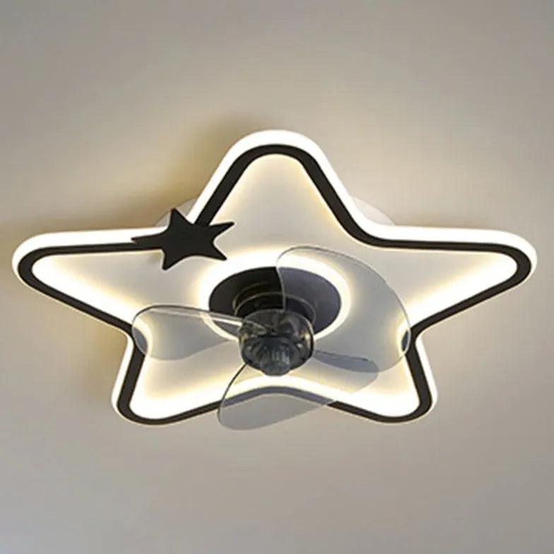 Fantasy Invisible Fan LED Affermazione a soffitto con luce