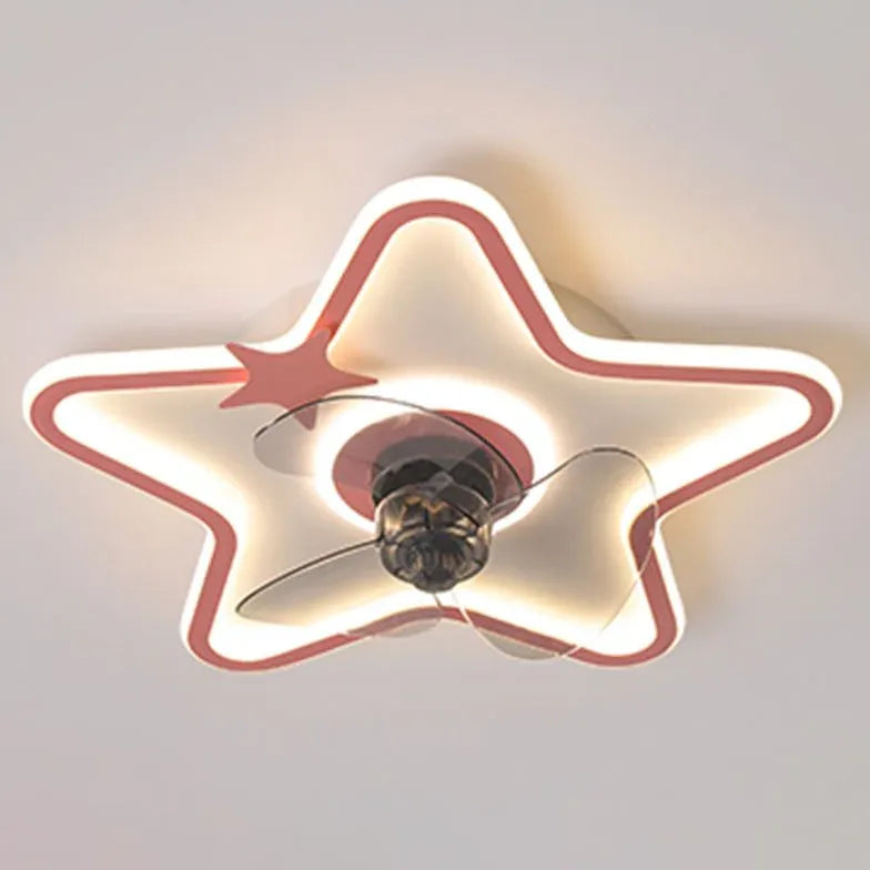 Fantasy Invisible Fan LED Affermazione a soffitto con luce