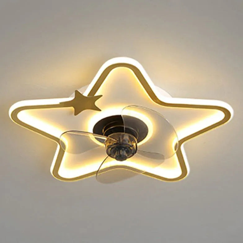 Fantasy Invisible Fan LED Affermazione a soffitto con luce