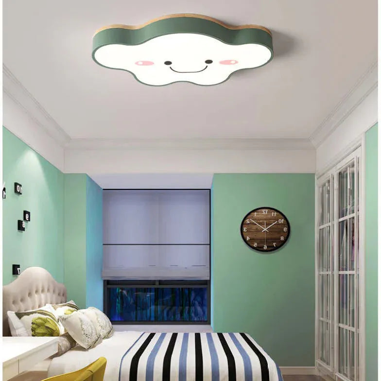 Cute Clouds Bedroom LED Flush Ceiling Lights