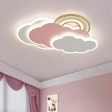 Rainbow Cloud Camera da letto LED Luci a soffitto