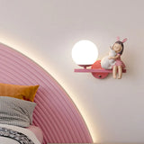 Applique da Parete  Bambini LED Sfera per Comodino