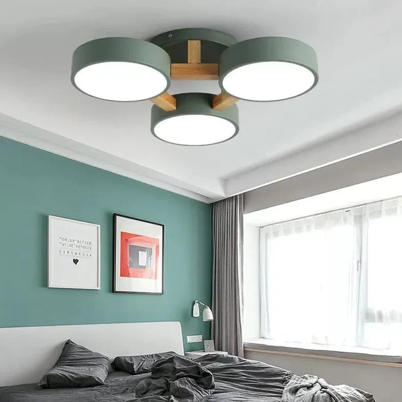 Three-Disc for Living Room Ceiling Light