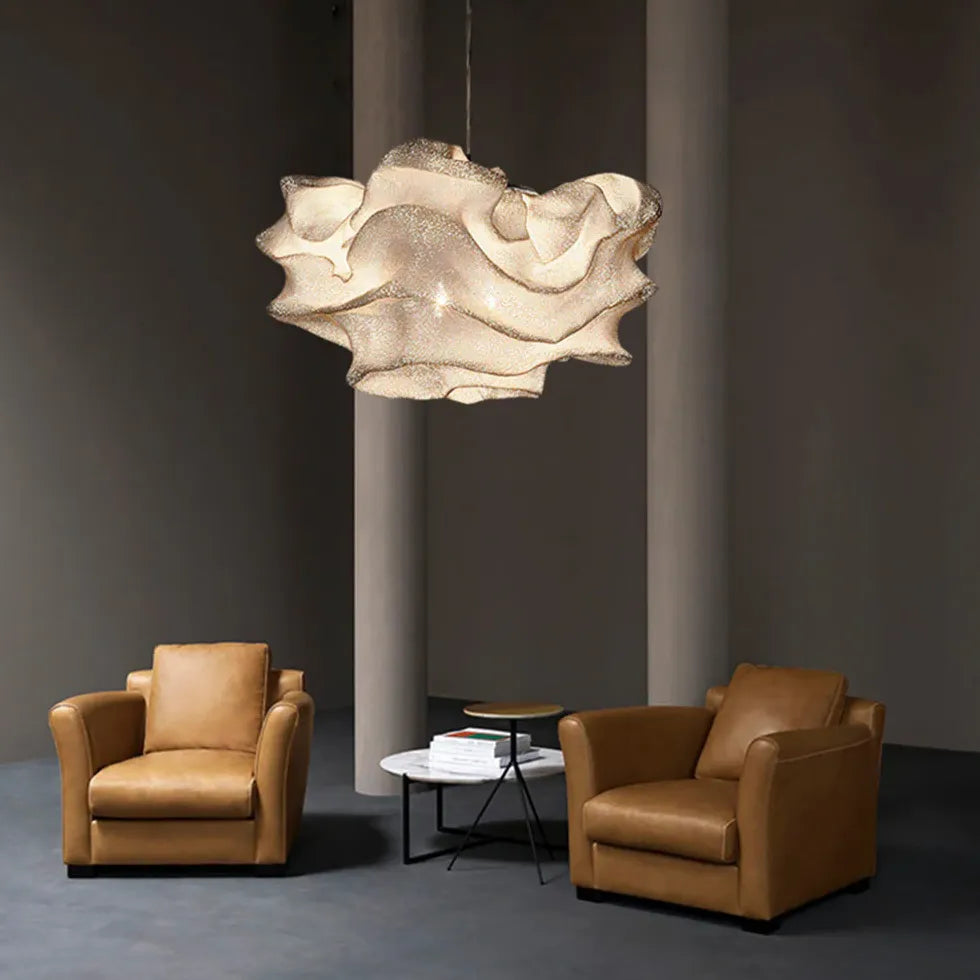 Streamlined Cloud Art Design Modern Pendant Light