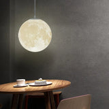 Texture Moon Modern Pendant Light