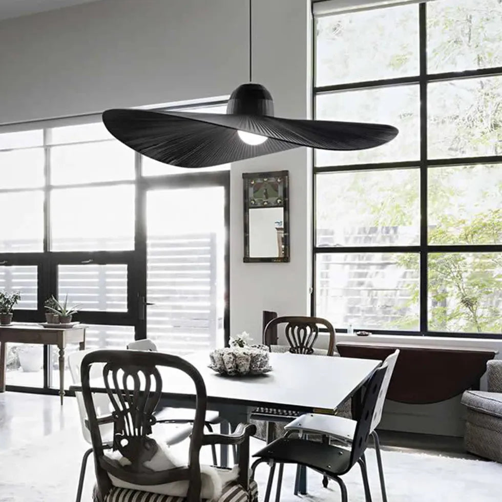 Lampadari ventilatori moderni con design bianco curvo