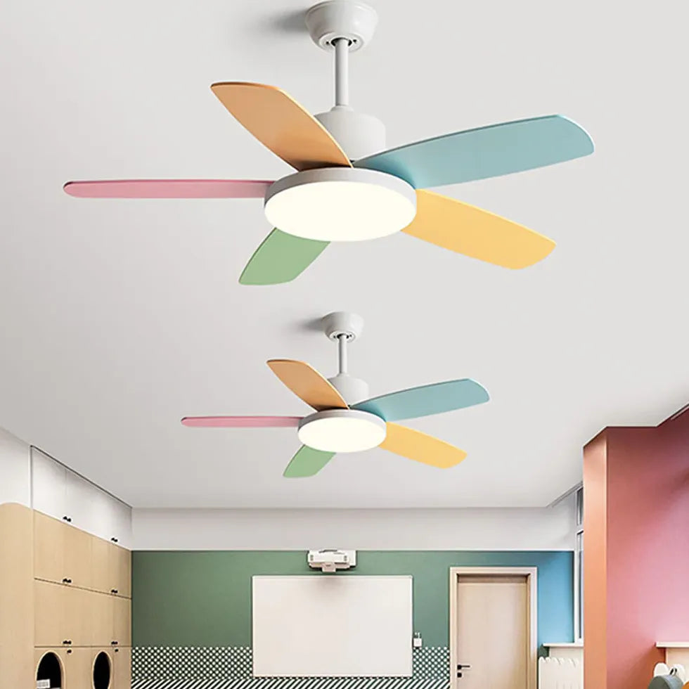 Luce con ventilatore da soffitto Design Moderno