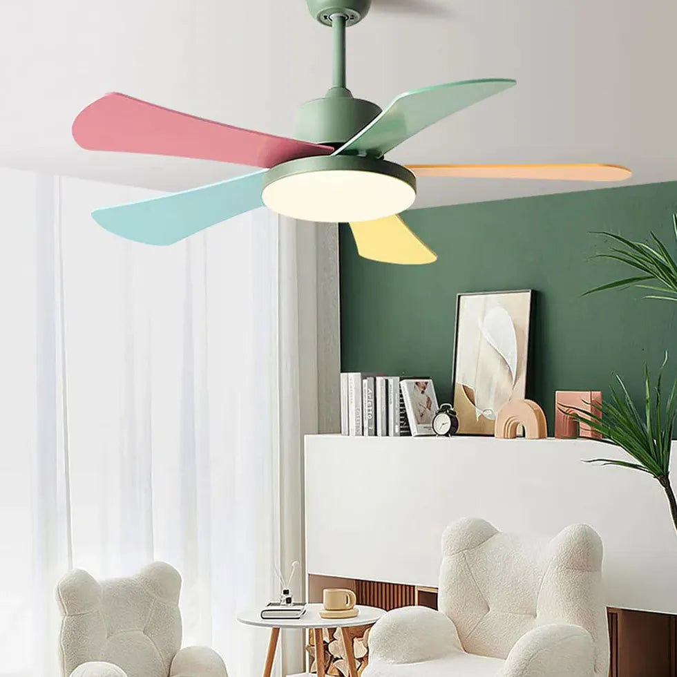 Luce con ventilatore da soffitto Design Moderno