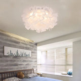 Interlocking Two-Tone Acrylic Artistic Ceiling Light