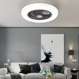 Ventilatore a soffitto moderno ultra-sottile con luce