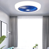 Invisible Spiral Bedroom Ceiling Fan with Light