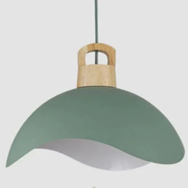 Lampadario moderno a soffitto design semicerchio