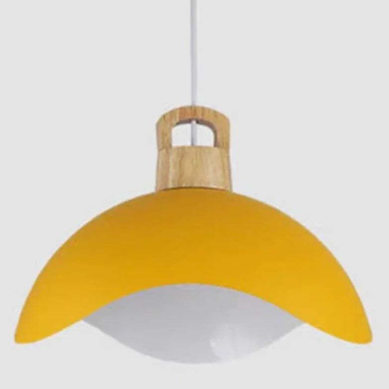 Lampadario moderno a soffitto design semicerchio