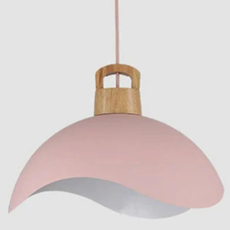 Lampadario moderno a soffitto design semicerchio