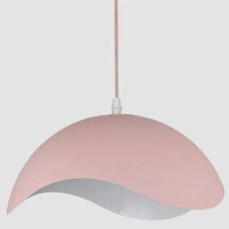 Lampadario moderno a soffitto design semicerchio