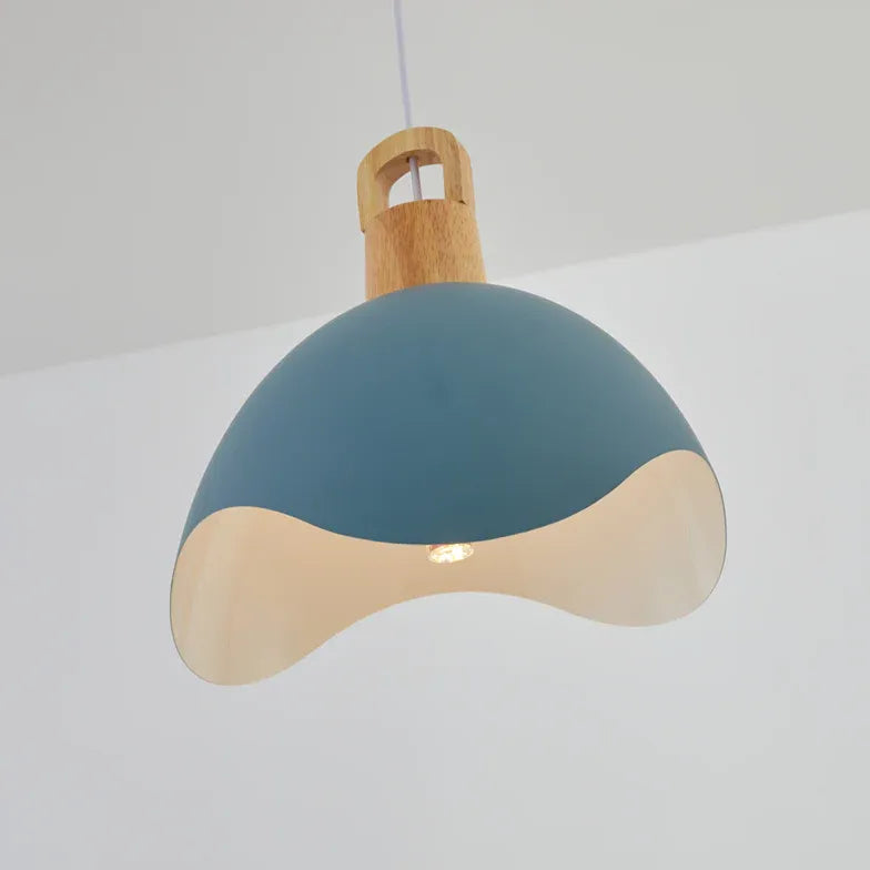 Lampadario moderno a soffitto design semicerchio