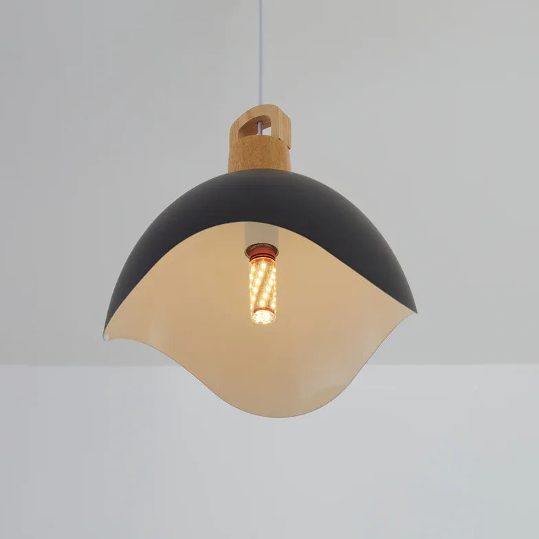 Lampadario moderno a soffitto design semicerchio