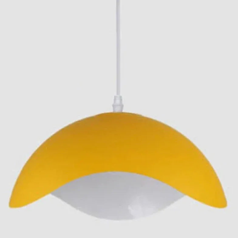 Lampadario moderno a soffitto design semicerchio