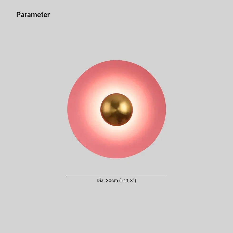 Lampade da Muro Interne Rotonde a Gradiente