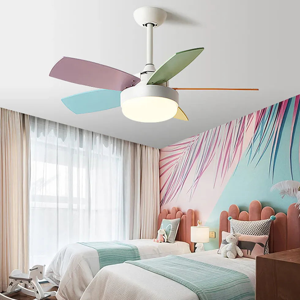 Ventilatore da soffitto con luce design Camera