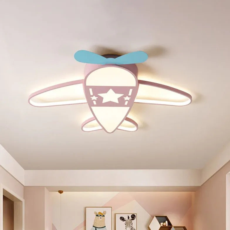 Plafoniere Moderne  LED Dimmerabili per Camerette Bambini – Lunghezza 60 cm