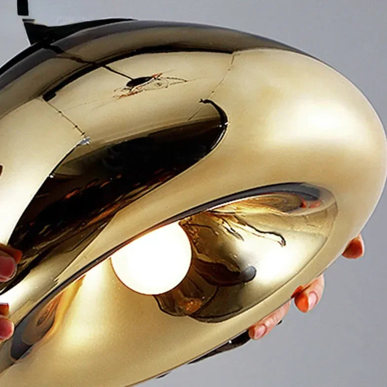 Lampadario Sospensione Moderni Design in LED Cromato