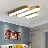 Elliptical Modern Hallway Flush Ceiling Lights