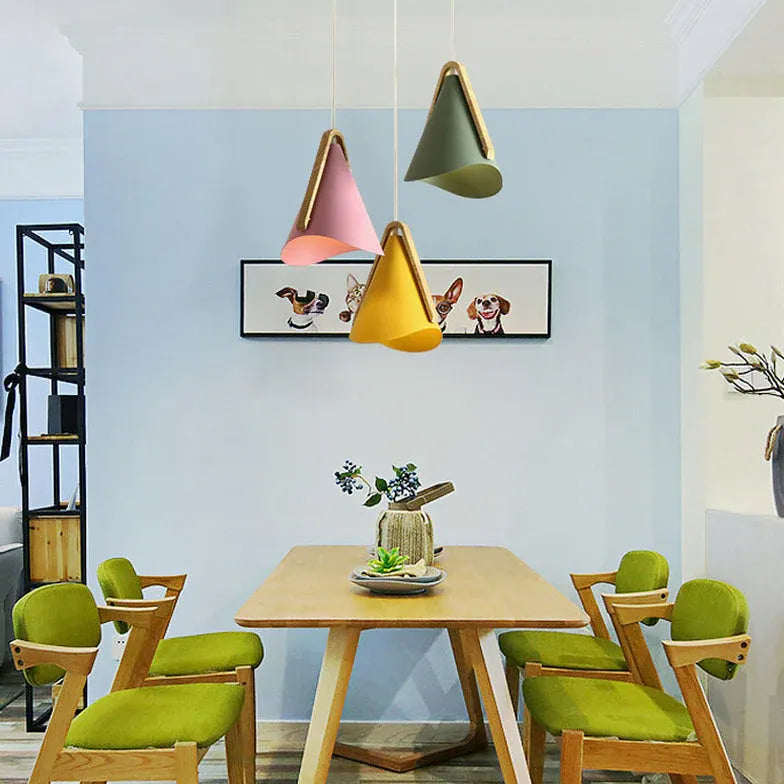 Creative Cone Modern Pendant Light