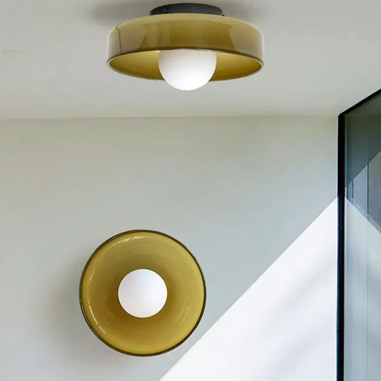 Flying Saucer Modern Flush Ceiling Lights