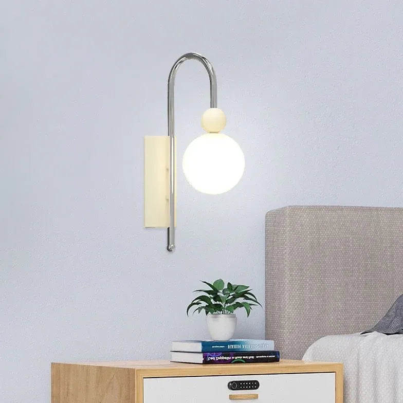 Modern Globe  Plug in Wall Lights