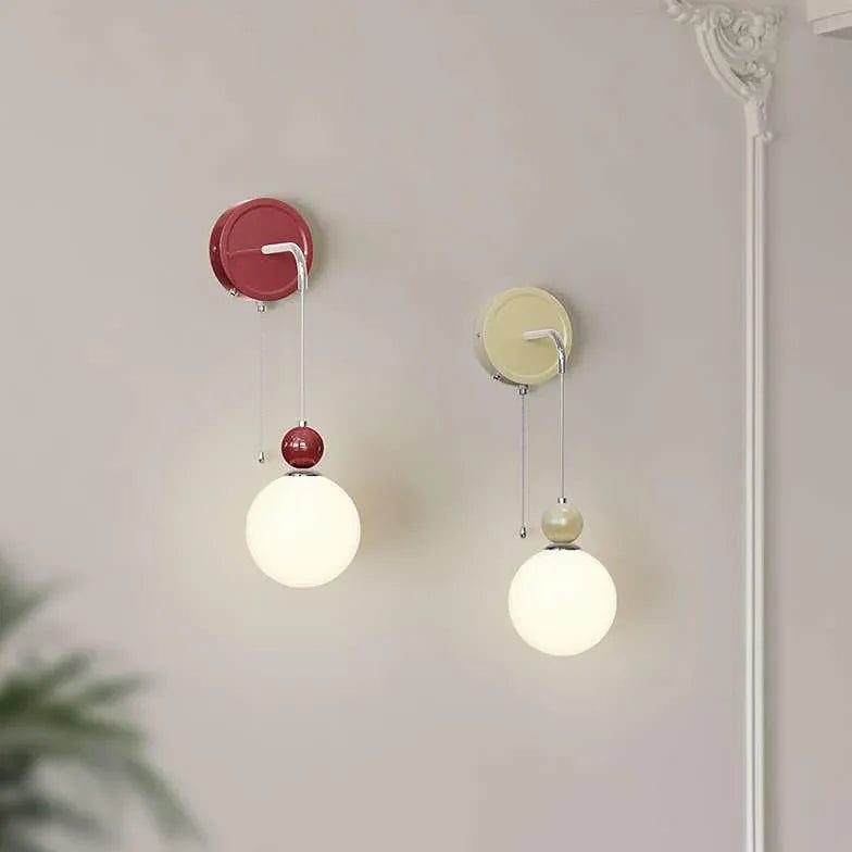 Modern Globe  Plug in Wall Lights