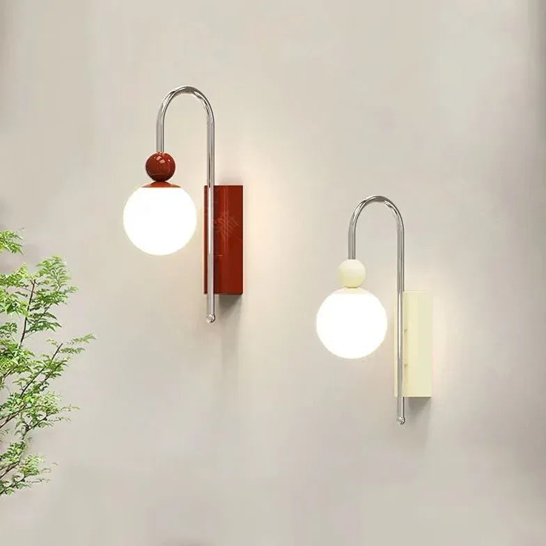 Modern Globe  Plug in Wall Lights