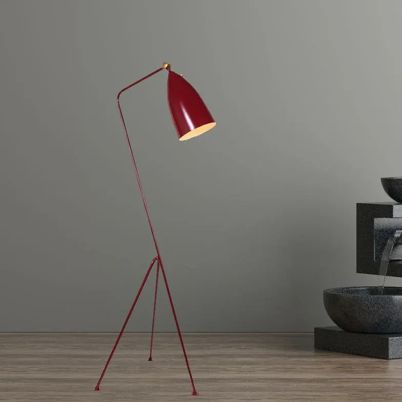 Slanted Tripod Minimalist Floor Lamp