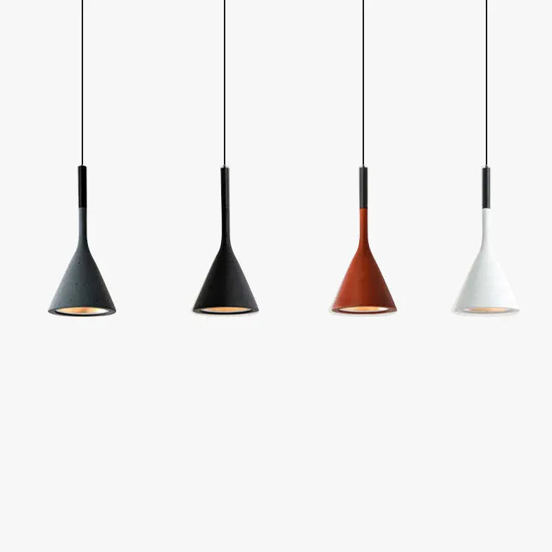 Cone Black Bedroom Modern Pendant Light