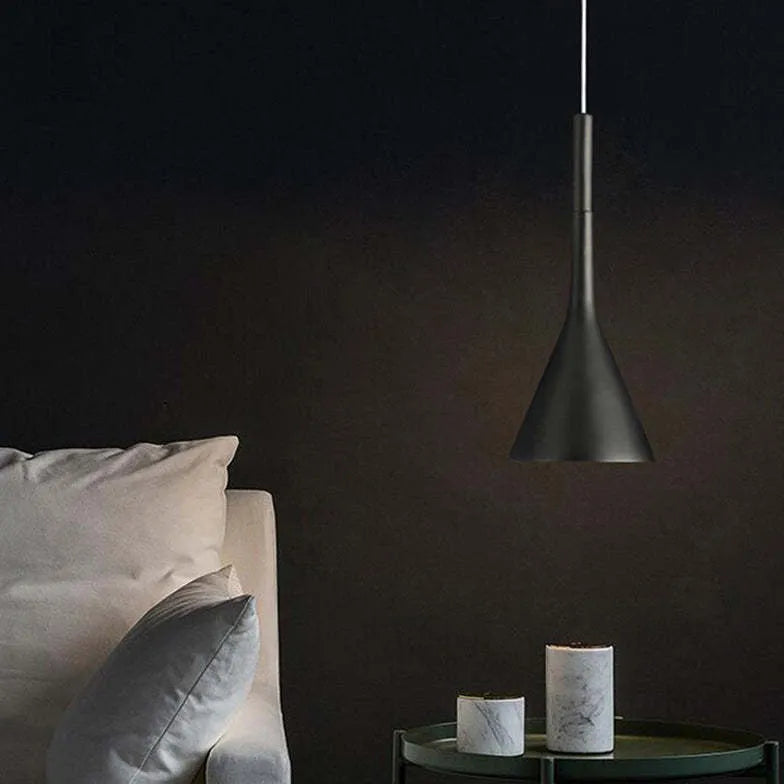 Cone Black Bedroom Modern Pendant Light