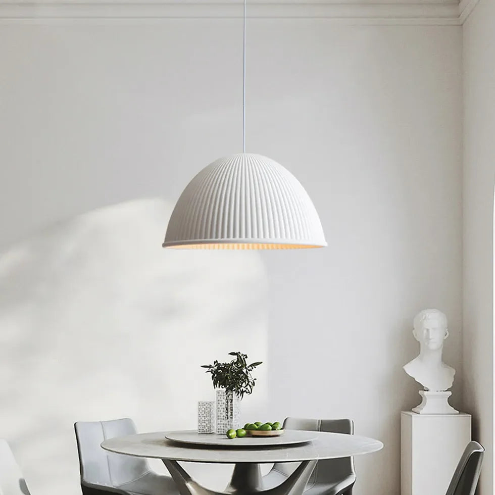 Lampadario Moderno per Tavolo da Pranzo Bianco