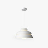 Lampadario elegante moderno con design bianco