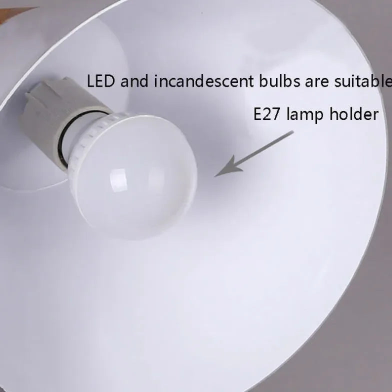 Lampadario in Legno Moderno per Sala da Pranzo