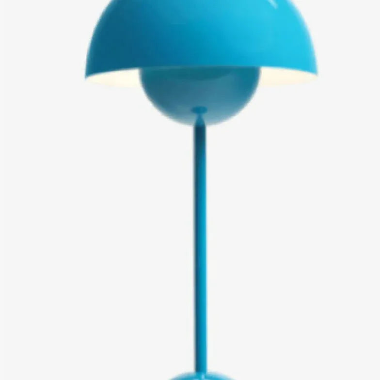 Half-Dome Colorful Slim Table Lamp