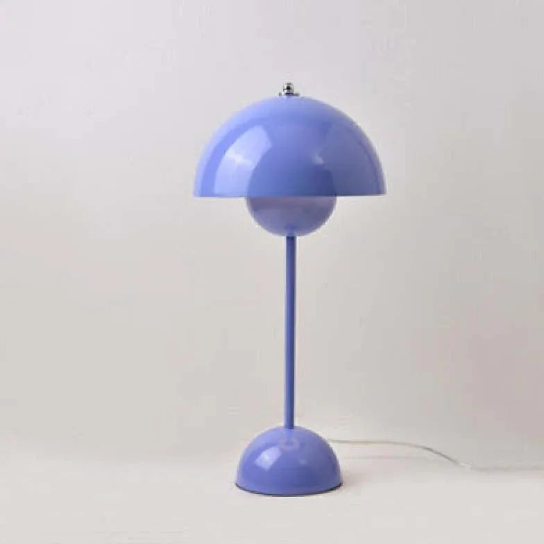 Half-Dome Colorful Slim Table Lamp