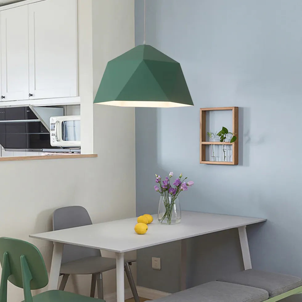 Lampadari Moderni Geometrici Design LED  in Metallo per Sala da Pranzo