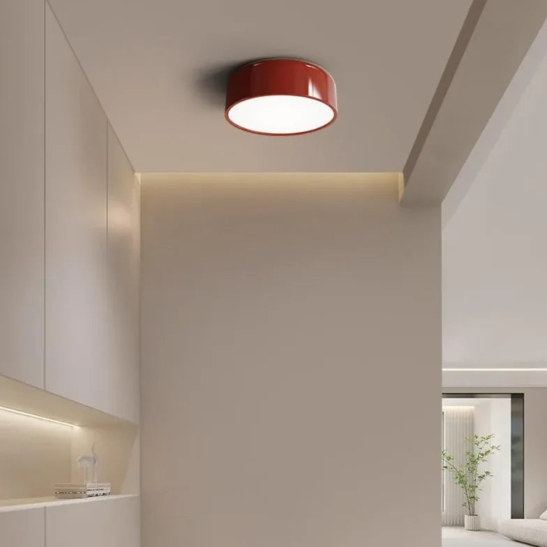 Smooth Round Led Modern Flush Ceiling Lights