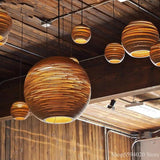 Design intrecciato a strati RATTAN Vintage Vintage Light