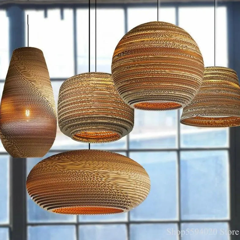 Design intrecciato a strati RATTAN Vintage Vintage Light